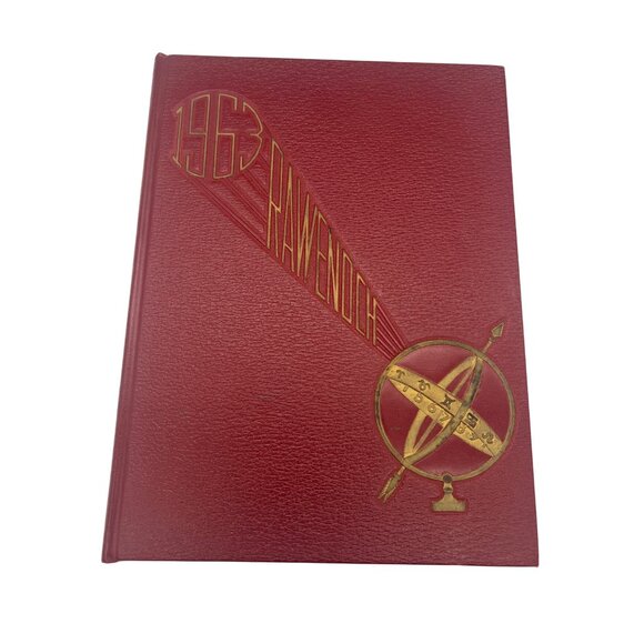 Roanoke College 1963 Rawenoch Yearbook Hardcover Vintage Ads Virginia - Picture 1 of 8